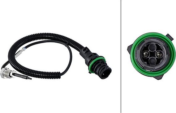 HELLA 6PT358 181-971 - Sensor of exhaust gas Temperature car-mod.net