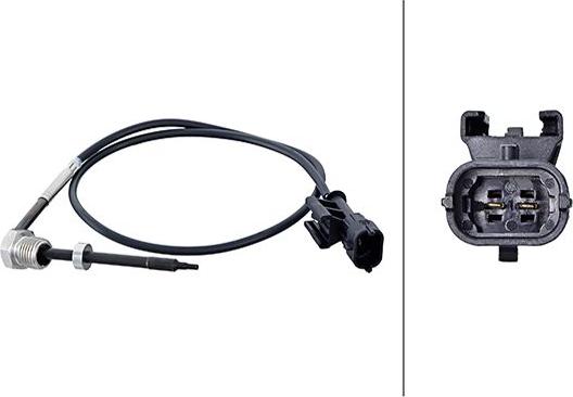 HELLA 6PT358 181-821 - Sensor of exhaust gas Temperature car-mod.net