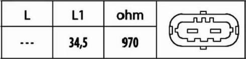 HELLA 6PU 009 146-511 - Crankshaft position sensor, RPM car-mod.net