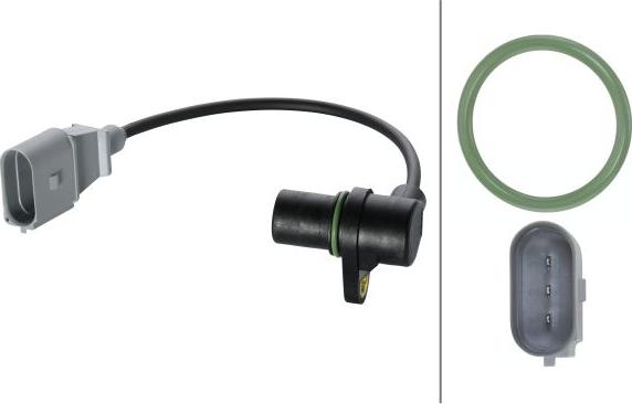 HELLA 6PU 009 146-581 - Crankshaft position sensor, RPM car-mod.net