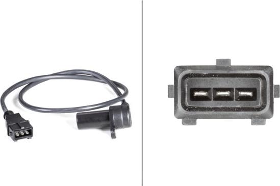 HELLA 6PU 009 146-111 - Crankshaft position sensor, RPM car-mod.net