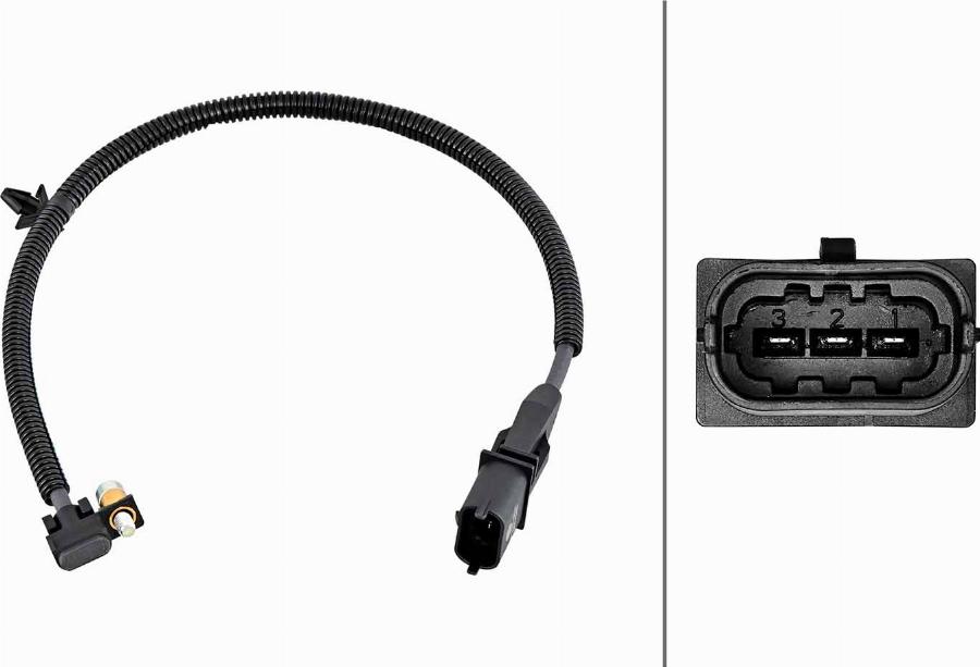 HELLA 6PU 009 168-971 - Crankshaft position sensor, RPM car-mod.net
