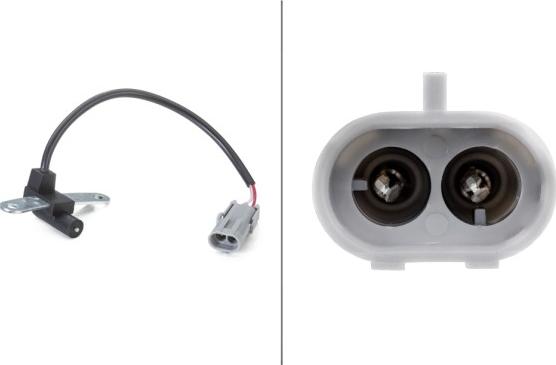 HELLA 6PU 009 163-741 - Crankshaft position sensor, RPM car-mod.net