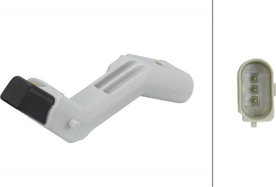 HELLA 6PU 009 167-131 - Crankshaft position sensor, RPM car-mod.net