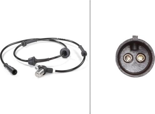 HELLA 6PU 009 106-471 - ABS sensor, wheel speed car-mod.net