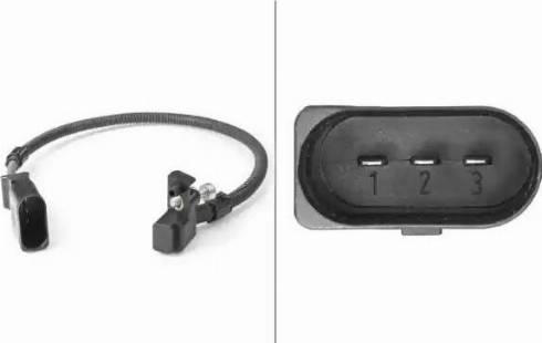 HELLA 6PU 009 110-841 - Crankshaft position sensor, RPM car-mod.net