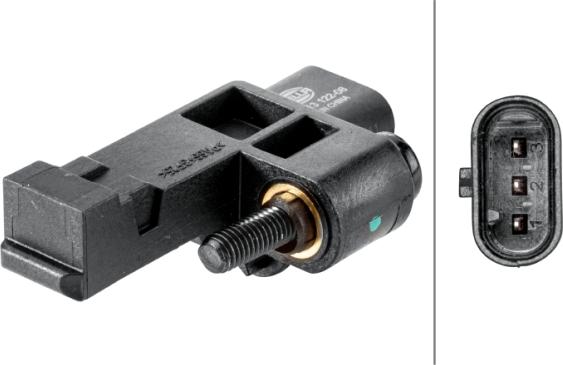 HELLA 6PU 013 122-081 - Crankshaft position sensor, RPM car-mod.net
