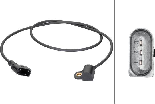 HELLA 6PU 013 122-701 - Camshaft position Sensor car-mod.net