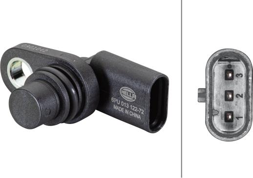 HELLA 6PU 013 122-721 - Camshaft position Sensor car-mod.net