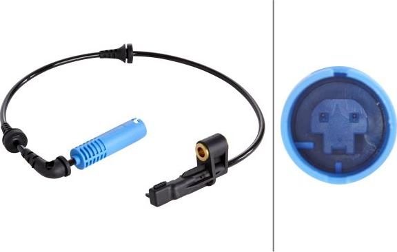 HELLA 6PU 012 039-691 - ABS sensor, wheel speed car-mod.net