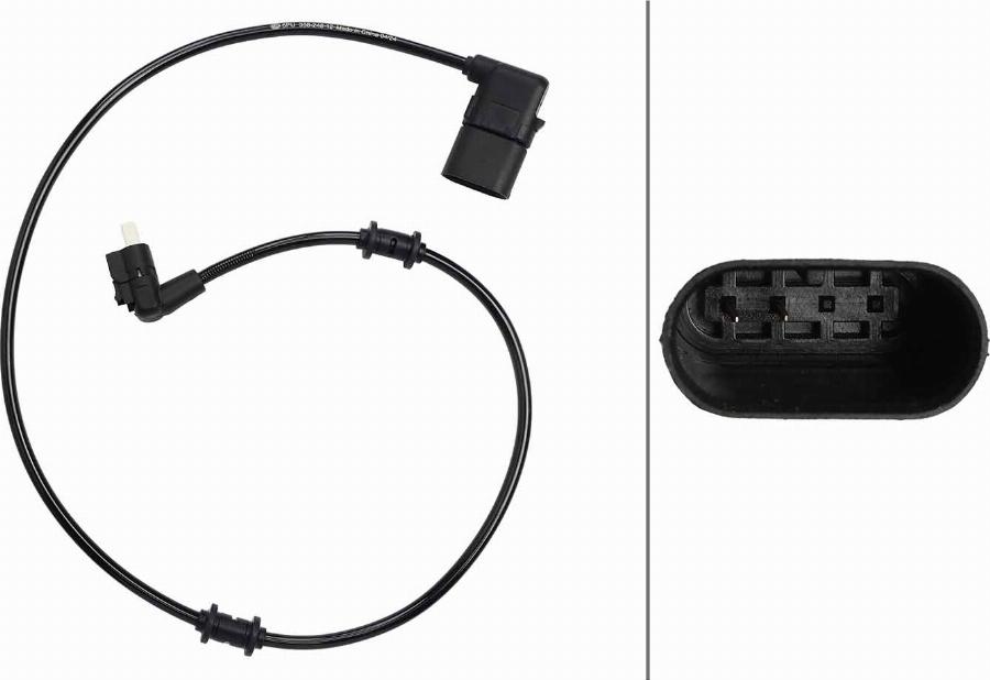 HELLA 6PU 358 248-121 - ABS sensor, wheel speed car-mod.net