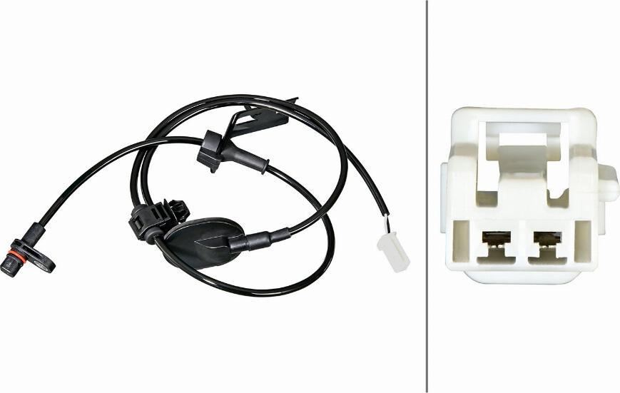 HELLA 6PU 358 219-371 - ABS sensor, wheel speed car-mod.net