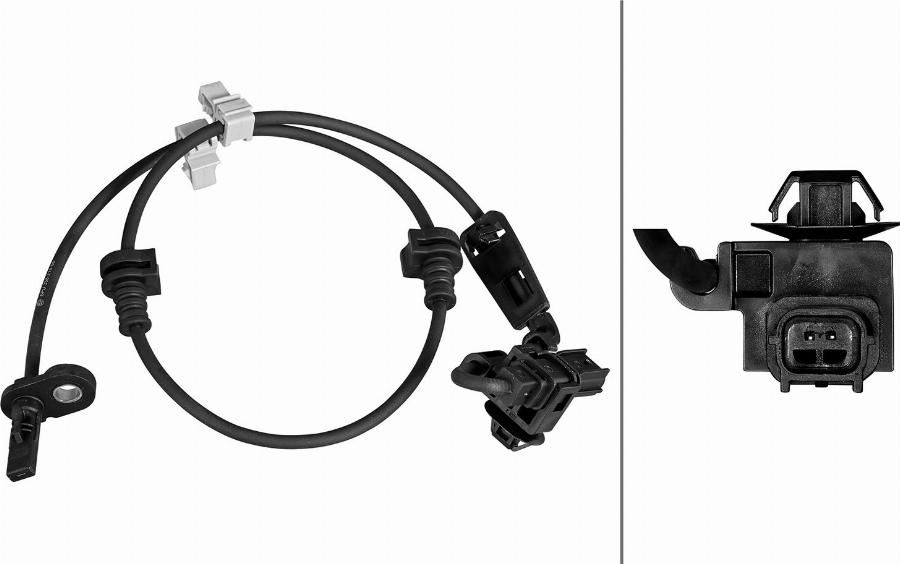 HELLA 6PU 358 218-661 - ABS sensor, wheel speed car-mod.net