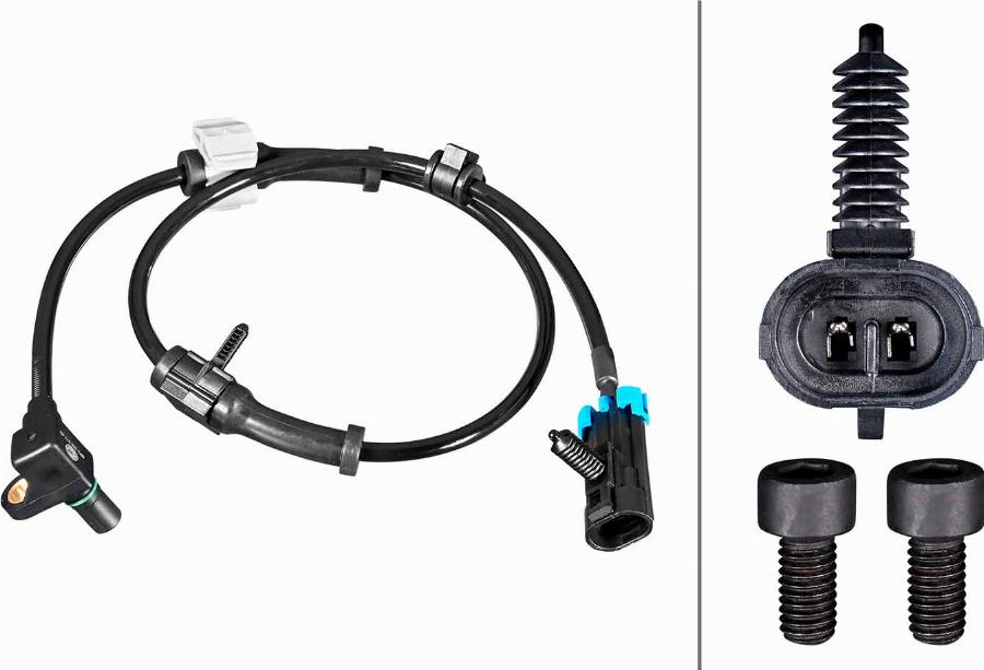 HELLA 6PU 358 217-401 - ABS sensor, wheel speed car-mod.net