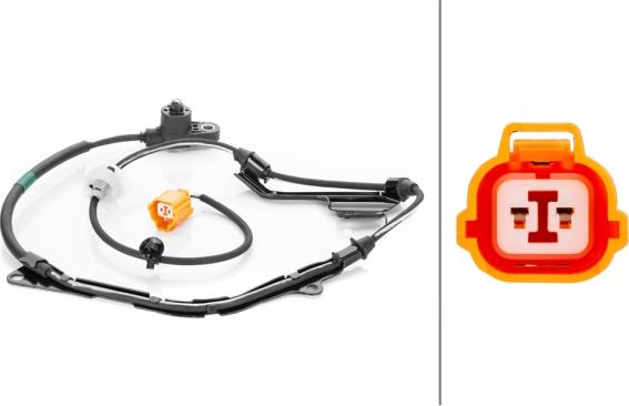 HELLA 6PU 230 040-901 - ABS sensor, wheel speed car-mod.net