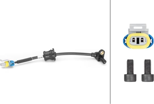 HELLA 6PU 230 040-321 - ABS sensor, wheel speed car-mod.net
