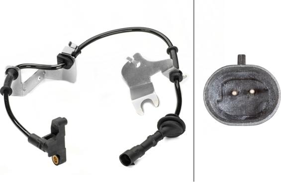 HELLA 6PU 230 040-281 - ABS sensor, wheel speed car-mod.net
