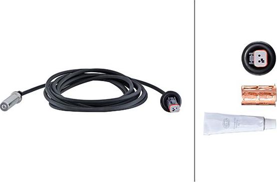 HELLA 6PU 230 048-401 - ABS sensor, wheel speed car-mod.net