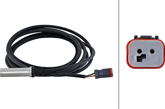 HELLA 6PU 230 048-541 - ABS sensor, wheel speed car-mod.net