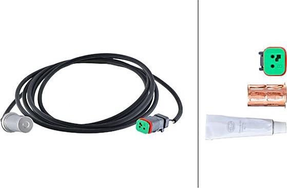 HELLA 6PU 230 048-571 - ABS sensor, wheel speed car-mod.net