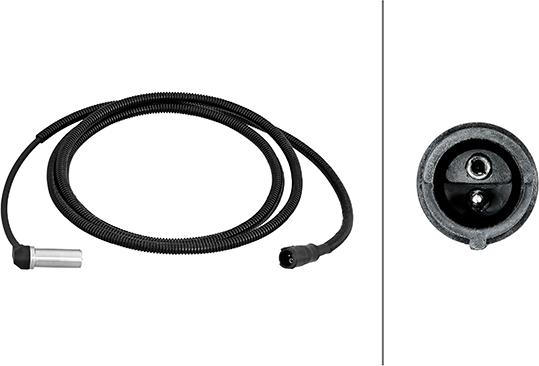 HELLA 6PU 230 048-081 - ABS sensor, wheel speed car-mod.net