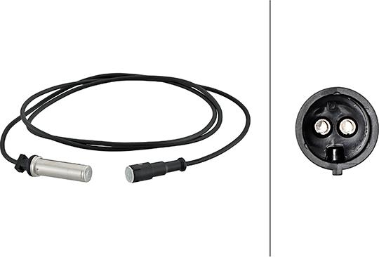 HELLA 6PU 230 048-141 - ABS sensor, wheel speed car-mod.net