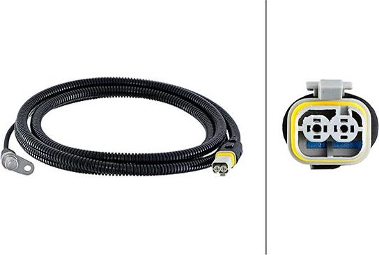 HELLA 6PU 230 048-381 - ABS sensor, wheel speed car-mod.net