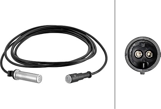 HELLA 6PU 230 048-281 - ABS sensor, wheel speed car-mod.net