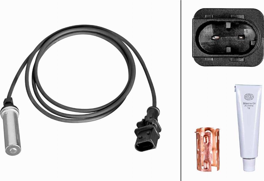 HELLA 6PU 230 052-441 - ABS sensor, wheel speed car-mod.net