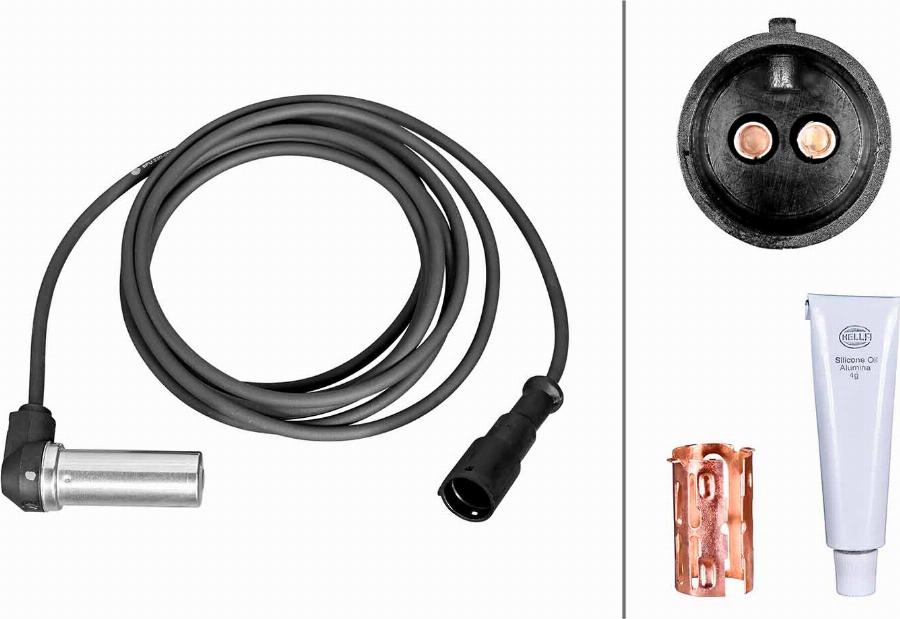 HELLA 6PU 230 052-431 - ABS sensor, wheel speed car-mod.net