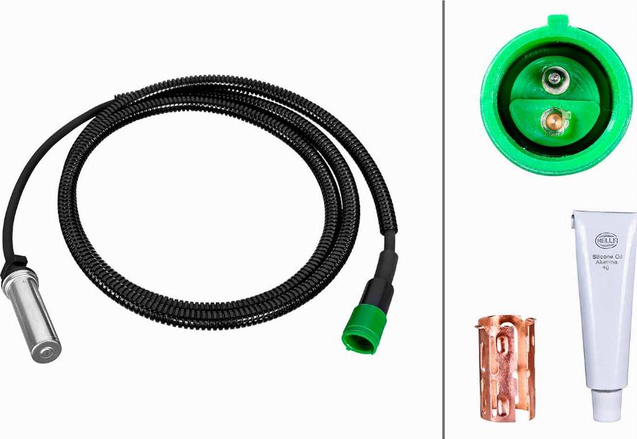 HELLA 6PU 230 052-531 - ABS sensor, wheel speed car-mod.net