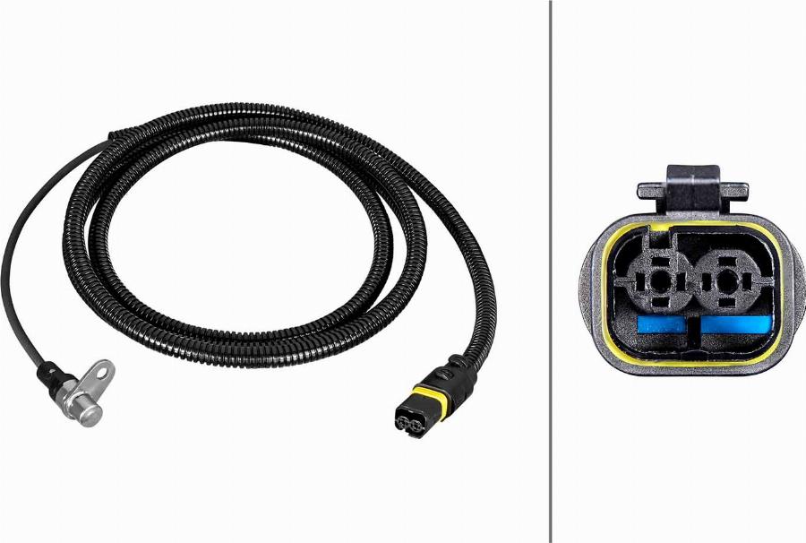 HELLA 6PU 230 052-351 - ABS sensor, wheel speed car-mod.net