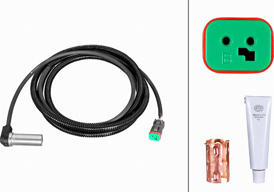 HELLA 6PU 230 052-311 - ABS sensor, wheel speed car-mod.net