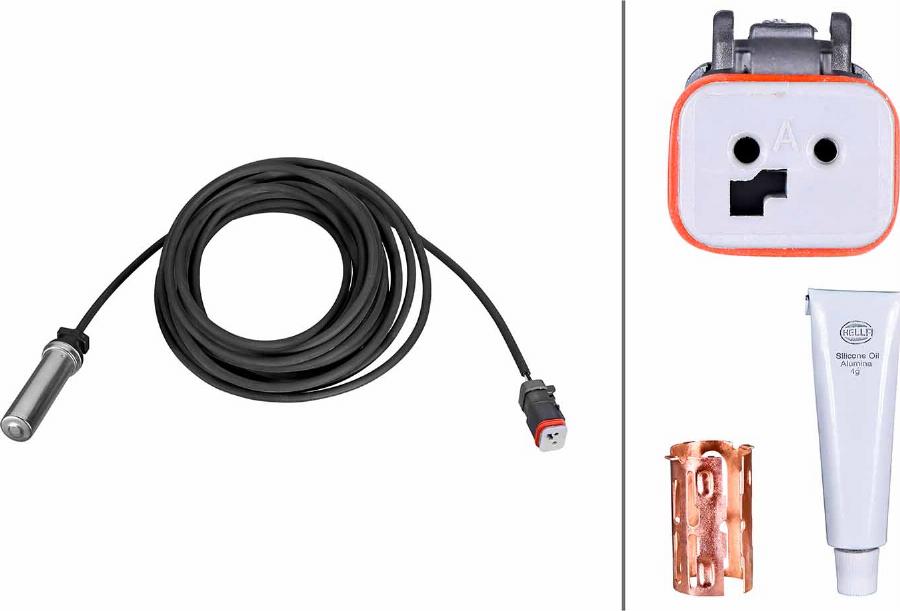 HELLA 6PU 230 052-381 - ABS sensor, wheel speed car-mod.net