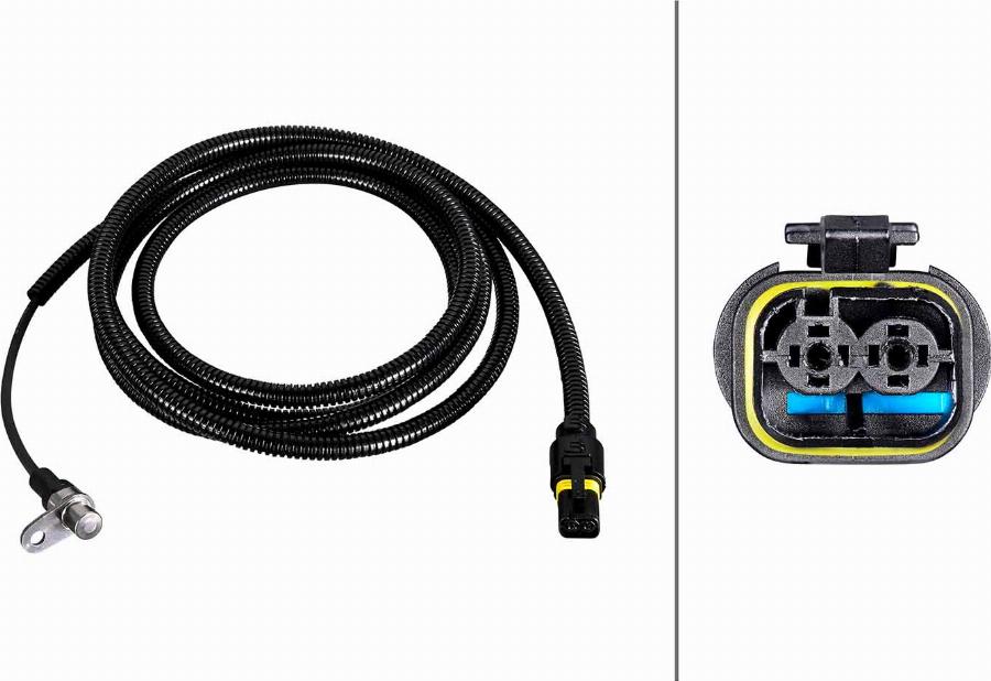 HELLA 6PU 230 052-331 - ABS sensor, wheel speed car-mod.net