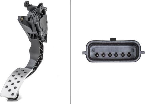 HELLA 6PV 009 978-821 - Sensor, accelerator pedal position car-mod.net