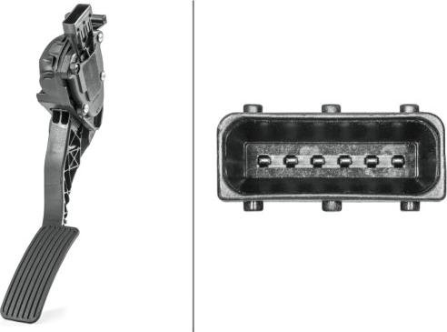 HELLA 6PV 009 765-721 - Sensor, accelerator pedal position car-mod.net