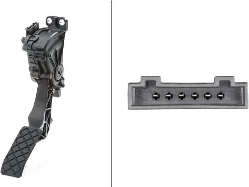 HELLA 6PV 008 495-711 - Sensor, accelerator pedal position car-mod.net