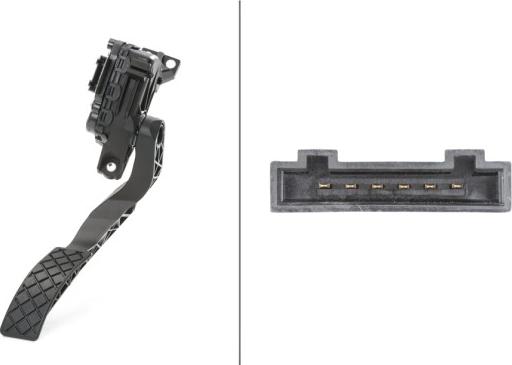 HELLA 6PV 008 376-701 - Sensor, accelerator pedal position car-mod.net
