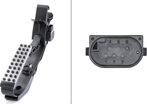 HELLA 6PV 010 946-461 - Sensor, accelerator pedal position car-mod.net