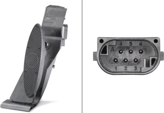 HELLA 6PV 010 946-431 - Sensor, accelerator pedal position car-mod.net