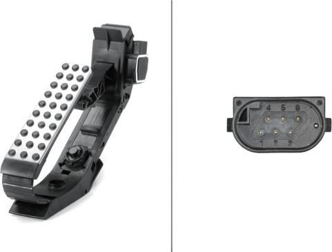 HELLA 6PV 010 946-081 - Sensor, accelerator pedal position car-mod.net