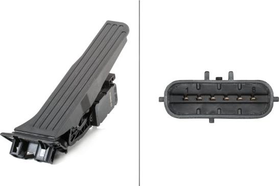 HELLA 6PV 010 946-021 - Sensor, accelerator pedal position car-mod.net