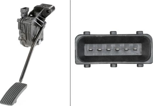 HELLA 6PV 010 946-131 - Sensor, accelerator pedal position car-mod.net