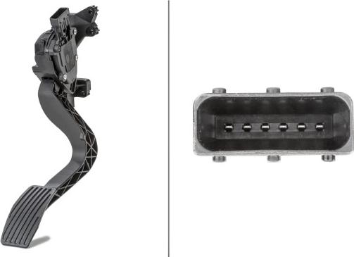 HELLA 6PV 010 175-731 - Sensor, accelerator pedal position car-mod.net