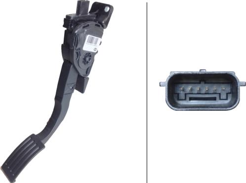 HELLA 6PV 010 368-161 - Sensor, accelerator pedal position car-mod.net