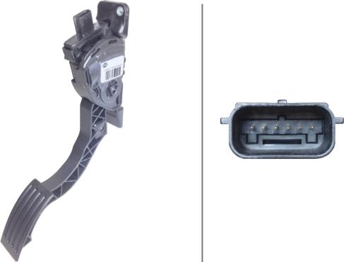 HELLA 6PV 010 368-101 - Sensor, accelerator pedal position car-mod.net