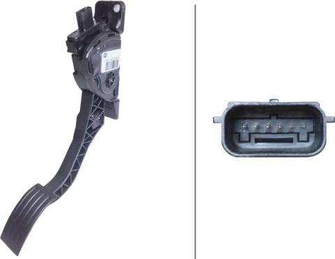 HELLA 6PV 010 368-111 - Sensor, accelerator pedal position car-mod.net