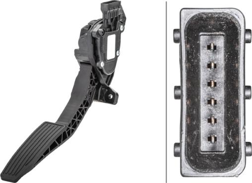 HELLA 6PV 358 156-051 - Sensor, accelerator pedal position car-mod.net