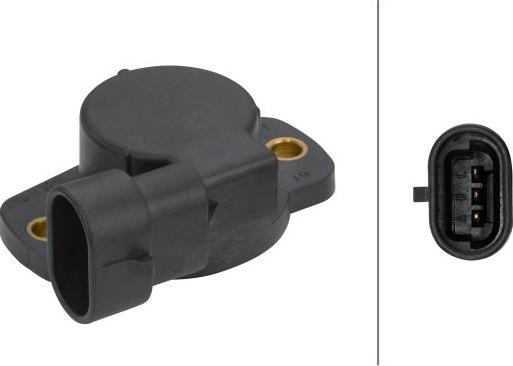 HELLA 6PX 008 476-461 - Throttle position sensor car-mod.net